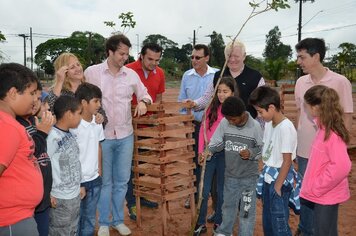 Foto - Lançamento do Parque dos Ipês;* na vicinal Tupã x Parnaso