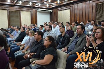 Foto - Lançamento Fórum de Debates 2016