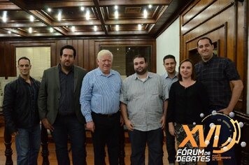 Foto - Lançamento Fórum de Debates 2016