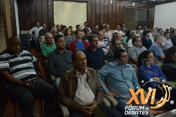 Foto - Lançamento Fórum de Debates 2016