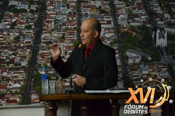 Foto - Lançamento Fórum de Debates 2016