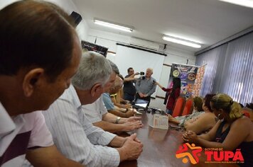 Foto - Lançamento Projeto Cultural “Arte na Praça”