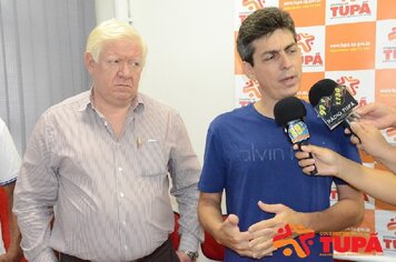 Foto - Coletiva - Prefeito Manoel Gaspar decretou estado de emêrgencia em Tupã