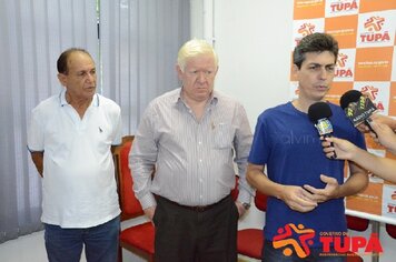 Foto - Coletiva - Prefeito Manoel Gaspar decretou estado de emêrgencia em Tupã