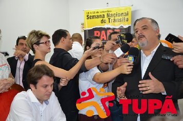 Foto - Prefeito Thiago Santos recebe Vice Governador Marcio França