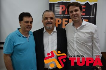 Foto - Prefeito Thiago Santos recebe Vice Governador Marcio França