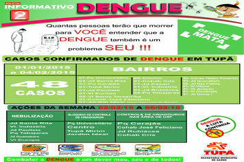 Foto - Prefeitura realiza ações contra a dengue