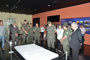 Foto - Tupã recebe visita dos generais;* comandantes militares do Sudeste