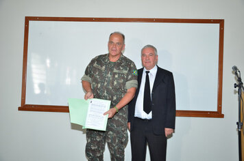 Foto - Tupã recebe visita dos generais;* comandantes militares do Sudeste