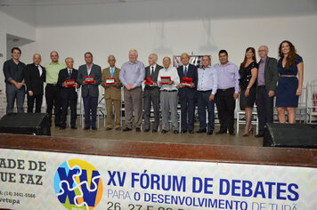 Foto - XV Fórum de Debates para o Desenvolvimento de Tupã