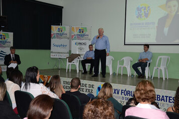 Foto - XV Fórum de Debates para o Desenvolvimento de Tupã