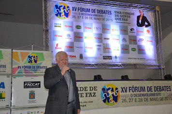 Foto - XV Fórum de Debates para o Desenvolvimento de Tupã