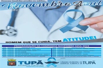 Prefeitura inicia campanha “Novembro Azul”