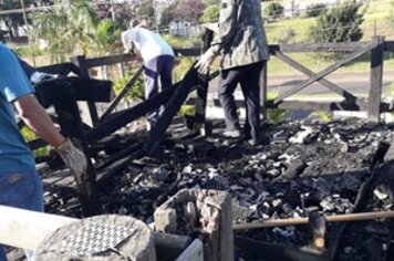 Prefeitura inicia reparos no Parque do Atleta após ato de vandalismo