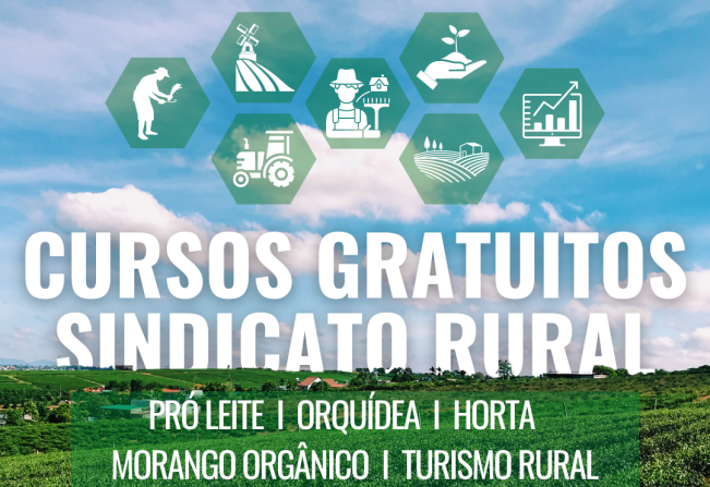 Sindicato Rural está com inscrições abertas para 5 cursos