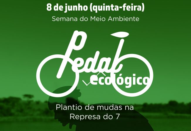 Meio Ambiente fará passeio ciclístico com plantio de mudas na Represa do 7