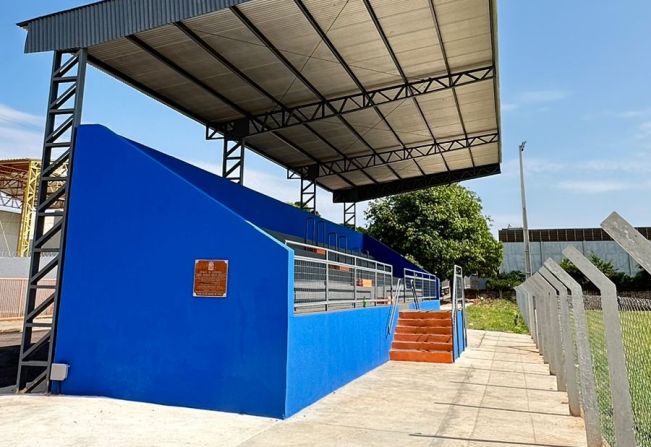 Reforma do Campo do Almoxarifado entra na fase final