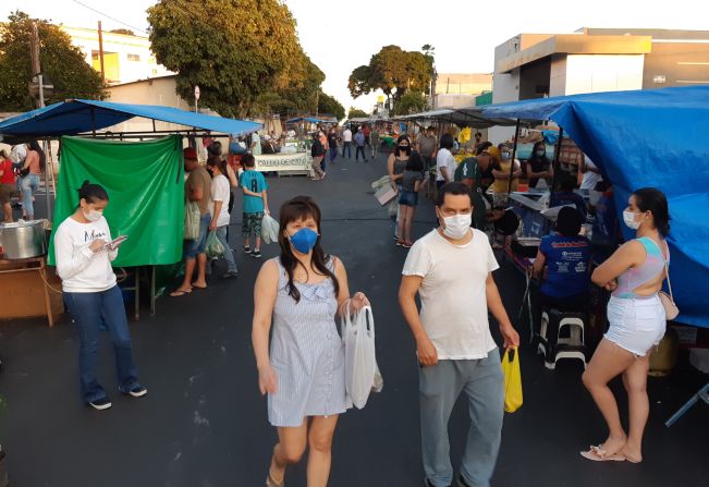 Feira livre desta quinta-feira acontecerá de manhã