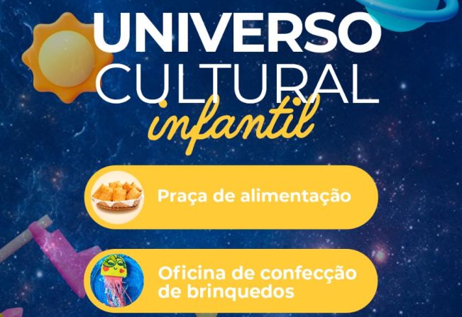 Universo Cultural Infantil é atração neste fim de semana