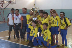 Equipe de Universo foi campeã do Torneio “Sandalus” de Futsal